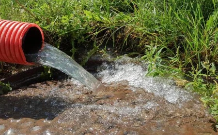DRAINAGE OPERATIONS BEGINS USING LIFTERS