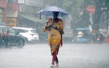 दिल्ली-एनसीआर में बूंदाबांदी, यलो अलर्ट जारी; अगले छह दिन ऐसा रहेगा मौसम