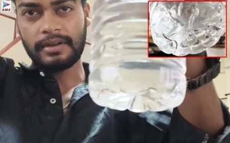 गुना जिला अस्पताल में पानी की बोतल में मिला सांप का बच्चा, वार्ड में मची अफरा-तफरी; पेयजल व्यवस्था पर उठे सवाल