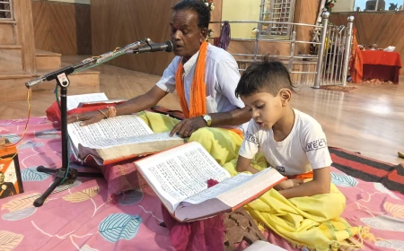 हनुमंता धाम में एक माह से गूंज रही राम नाम की अमृत वर्षा, 27 अगस्त को होगा श्रीरामचरित मानस पाठ का समापन