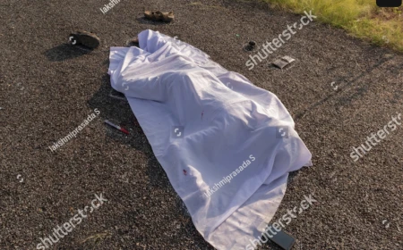 NAKED BODY OF A YOUTH FOUND IN MANER