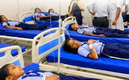 मिड-डे मील खाने के बाद 38 बच्चों की तबीयत बिगड़ी, 19 अस्पताल में भर्ती; फूड पॉइजनिंग की आशंका
