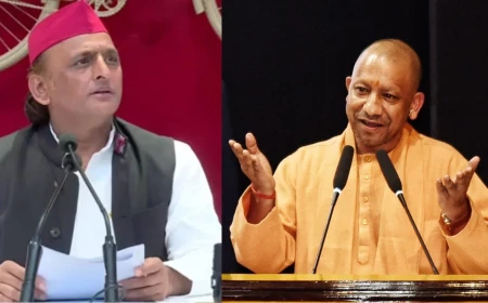 यूपी: योगी के ‘पी यानी पाकिस्तान’ बयान पर अखिलेश का पलटवार, बोले- घबराहट में बदल रहे परिभाषा