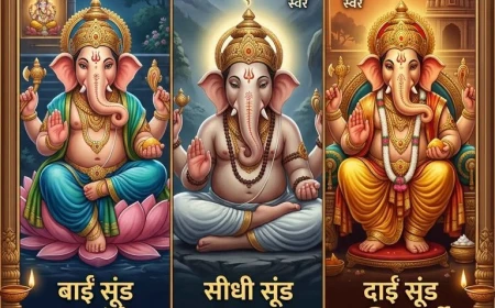 गणेश जी की सूंड की दिशा का क्या है महत्व? जानिए दाईं, बाईं और सीधी सूंड वाले गणपति का धार्मिक महत्व