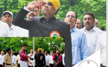 रीवा कलेक्टर की अनूठी पहल, स्टेनो से कराया ध्वजारोहण; सम्मान और समानता का दिया संदेश