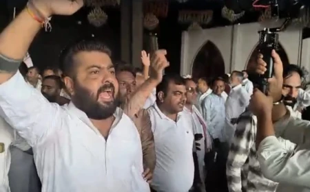 पंजाब कांग्रेस के सम्मेलन में खुलकर सामने आई गुटबाजी, चन्नी और घुबाया समर्थकों के बीच नारेबाजी