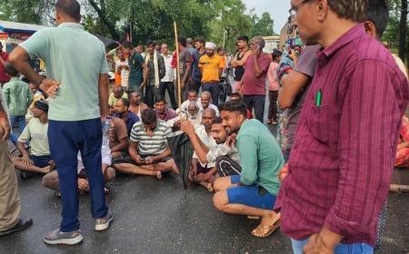 चित्रकूट में भारी बारिश से 150 घरों में घुसा पानी, नाराज ग्रामीणों ने सुबह हाईवे किया जाम