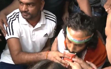 Jharkhand Government Accepts Students’ Demands, Student Leader Devendra Nath Mahato Ends Hunger Strike