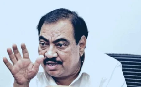 2014 से पहले राजनीति में मर्यादा थी, अब बढ़ी नफरत: एकनाथ खडसे ने जताया दुख; हल्द्वानी मामले में एफआईआर की मांग