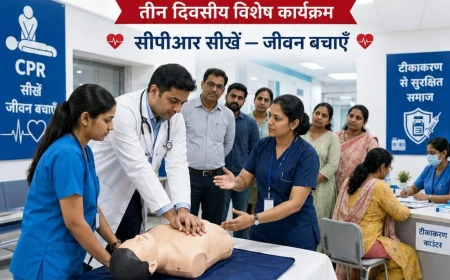 MEGA CPR TRAINING AND VACCINATION CAMP