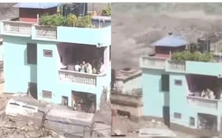नेपाल की विनाशकारी बाढ़ में तबाही के बीच सुरक्षित बचा हरा घर, चमत्कार नहीं घर की बनावट हो सकती है वजह