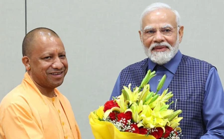 पीएम मोदी से मुलाकात करने पहुंचे सीएम योगी, बैठक के सियासी मायनों पर टिकी नजरें