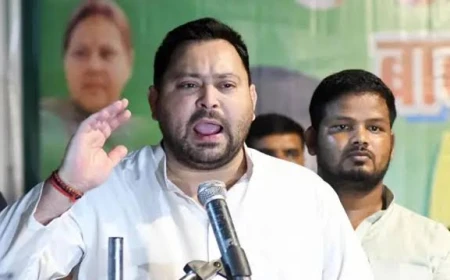 पटना में राजभवन मार्च के दौरान हिरासत में लिए गए तेजस्वी यादव रिहा, बोले- जेल से नहीं डरते, जारी रहेगी लड़ाई