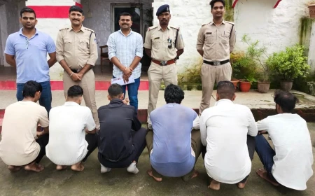 गुना पुलिस की बड़ी कार्रवाई, 25 जुआरी गिरफ्तार; 60 हजार से ज्यादा की रकम जब्त