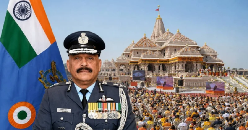 FORMER AIR FORCE OFFICER IN NEW CEO OF AYODHYA TEMPLE