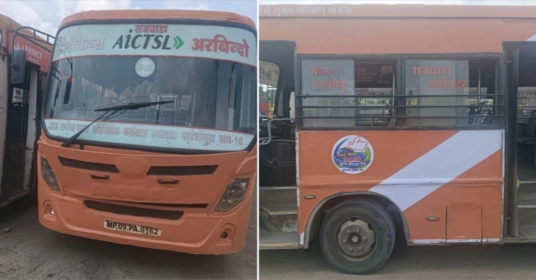 मुख्यमंत्री सुगम परिवहन सेवा पर सवाल, पुरानी बसों पर नया स्टिकर लगाकर चलाने की तैयारी का आरोप