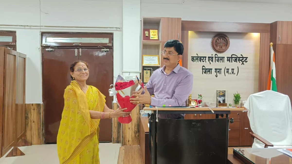 श्रीमती राजेश शर्मा ने जिला सांख्यिकी अधिकारी का किया पदभार ग्रहण