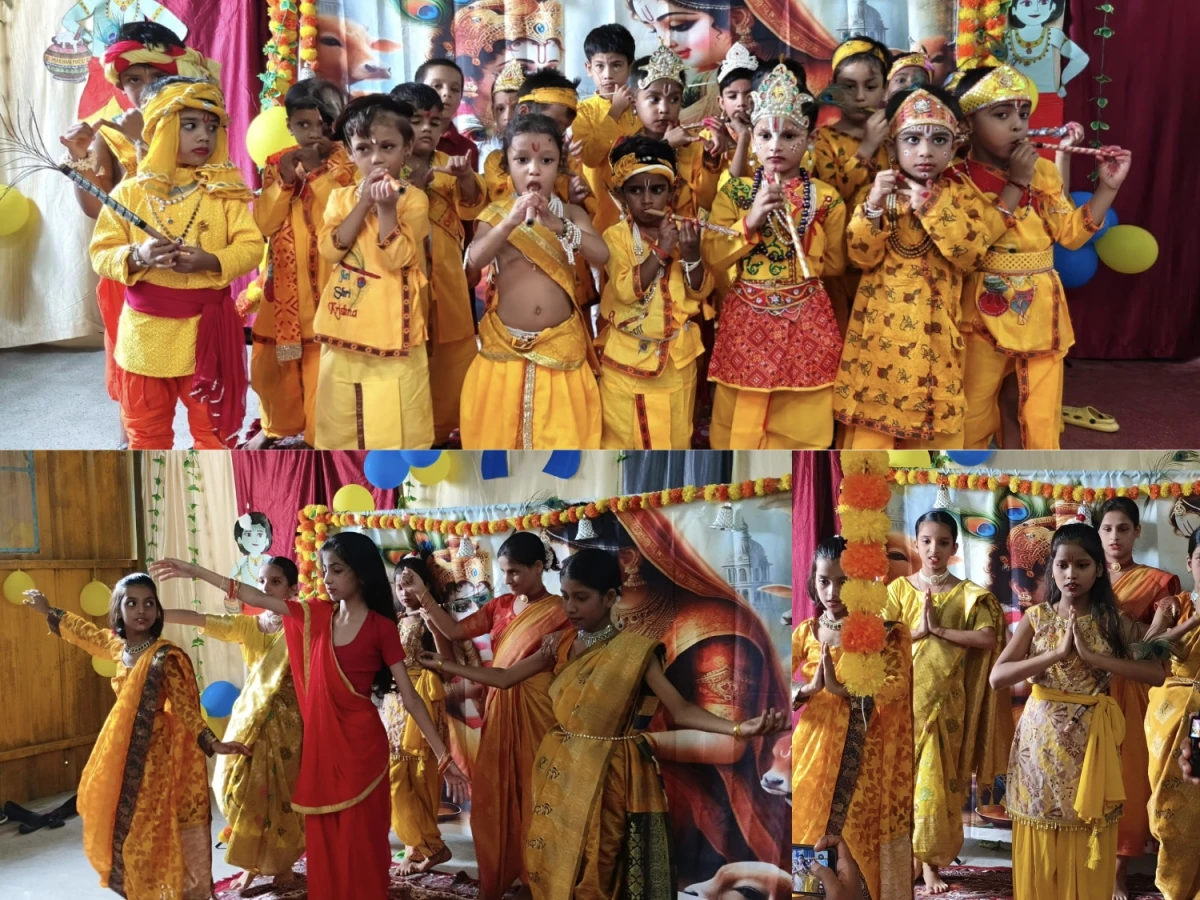 BEAUTIFUL EXPRESSION OF CULTURE, VALUES AND HUMANITY ON KRISHNA JANMASHTMI