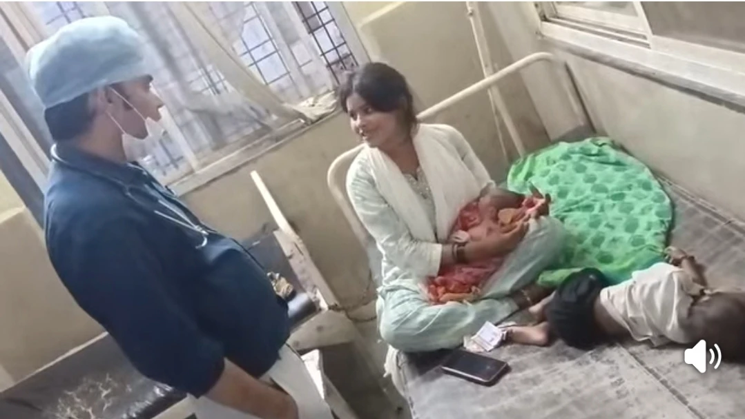 इलाज से इनकार के बाद 45 किमी दूर गुना पहुंची प्रसूता, रात 2 बजे डॉक्टर ने बचाई मां-बच्चे की जान