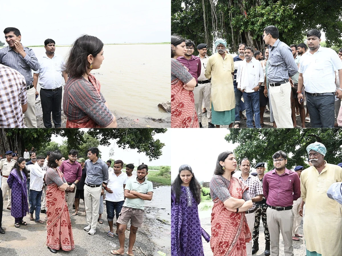 DM INSPECTS THE COASTAL AREAS