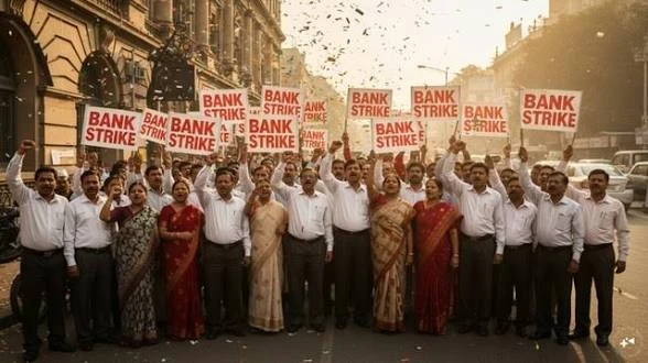 बैंक कर्मचारी 28 से 30 सितंबर को क्यों कर रहे हैं हड़ताल, क्या इस महीने देर से आएगी आपकी सैलरी?