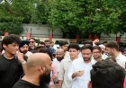 सीजेपी नेताओं ने संसद मार्ग थाने का घेराव किया, बोले- निशु आजाद के पिता को न्याय दिलाकर रहेंगे