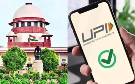 सुप्रीम कोर्ट: यूपीआई लेन-देन पर शुल्क लगाने के मुद्दे पर रोक से इनकार, केंद्र और आरबीआई से मांगा जवाब