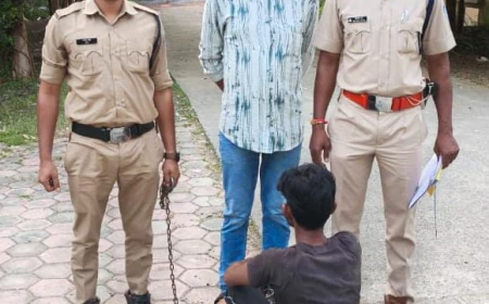 राघौगढ़ में निर्माणाधीन होटल से AC की कॉपर गैस पाइप चोरी का खुलासा, आरोपी गिरफ्तार; 18 पाइप बरामद