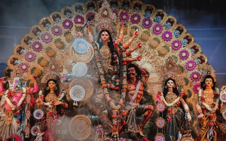 2026 में 17 से 21 अक्टूबर तक दुर्गा पूजा, जानिए षष्ठी से विजयादशमी तक पूजा और अनुष्ठान