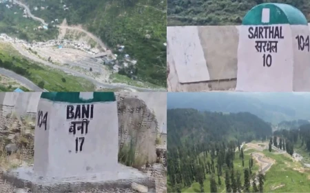 जम्मू-कश्मीर: बेहतर सड़क संपर्क से बदली सरथल की तस्वीर, पहाड़ों के बीच बढ़ी पर्यटकों की आवाजाही