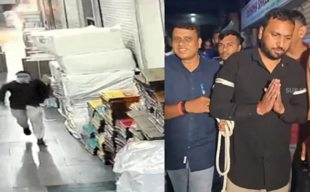 सूरत में 10 हजार वेतन को लेकर विवाद, कर्मचारी ने गोदाम में लगाई आग; 24 करोड़ के सामान के नुकसान का दावा