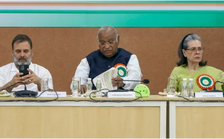सीईसी के खिलाफ आंदोलन की तैयारी: कांग्रेस कार्यसमिति की बैठक में एसआईआर और चुनाव आयोग पर मंथन