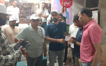 गुना में होटल-रेस्टोरेंट पर संयुक्त कार्रवाई, गंदगी मिलने पर ₹6 हजार का जुर्माना