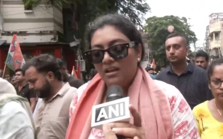 कोलकाता: नेताओं पर हमले के विरोध में टीएमसी का प्रदर्शन, भाजपा पर पार्टी कार्यालय कब्जाने का आरोप