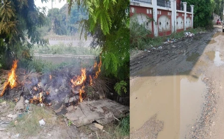 अलीगढ़: तालानगरी में सुविधाओं का सूखा, 10 हजार श्रमिक परेशान; 1000 फैक्ट्रियों के बीच सड़क-शौचालय बदहाल