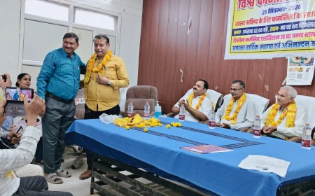 विश्व फार्मासिस्ट दिवस पर फार्मासिस्टों ने लिया जनसेवा एवं बेहतर स्वास्थ्य सेवाओं के लिए योगदान का संकल्प