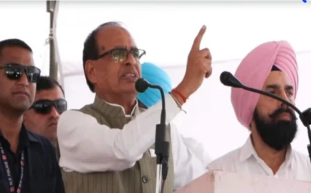 शिवराज सिंह चौहान का आप सरकार पर हमला, बोले- पंजाब में नशे का नेटवर्क छह महीने में खत्म करेंगे