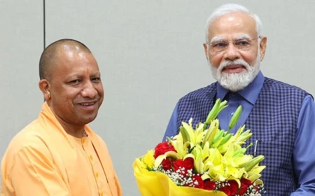 सीएम योगी ने दी पीएम मोदी को जन्मदिन की बधाई, बोले- 145 करोड़ भारतीयों के जीवन में सुख-समृद्धि का नवप्रभात ला रहे