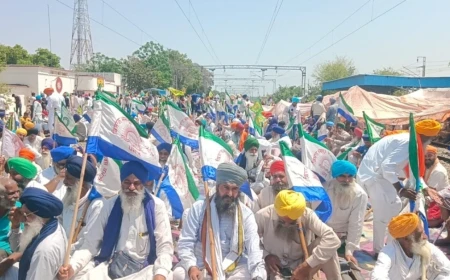 पंजाब में रेल रोको आंदोलन का अल्टीमेटम, किसान मजदूर मोर्चा ने सरकार को 12 बजे तक दिया समय