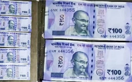 असली नोटों के बीच छिपाए थे करोड़ों के जाली नोट, पहली-आखिरी गड्डी असली और बीच में नकली; सामान्य स्याही-पेपर का इस्तेमाल