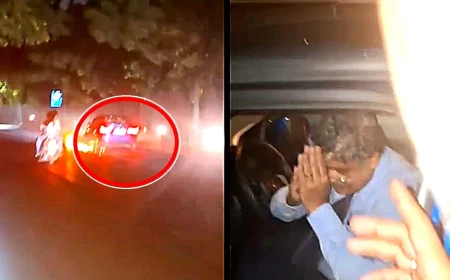 आरके पुरम में सड़क हादसा, होंडा अमेज ने खड़ी मोटरसाइकिल को मारी टक्कर; 73 वर्षीय चालक गिरफ्तार