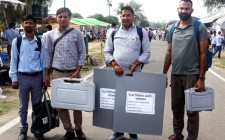राजस्थान: निकाय चुनाव की मतगणना में रंगों से होगी अधिकारियों और एजेंटों की पहचान, बिना फोटोयुक्त आईडी प्रवेश नहीं