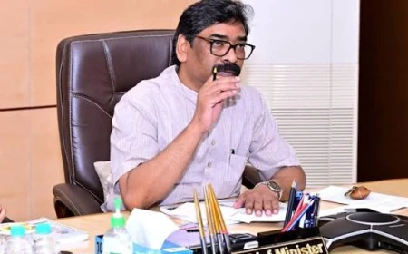 झारखंड: बड़गाईं जमीन मामले में CM हेमंत सोरेन पर आरोप तय, वीडियो कॉन्फ्रेंसिंग से हुई पेशी