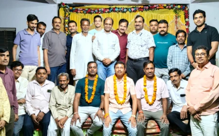 मधुसूदनगढ़ किराना व्यापारी एसोसिएशन के अध्यक्ष बने नीतेश अग्रवाल, सर्वसम्मति से नई कार्यकारिणी गठित
