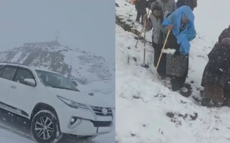 हिमाचल: ड्रिलबुरी परिक्रमा के दौरान दो महिला श्रद्धालुओं की मौत, बर्फ पर फिसलने से कई घायल