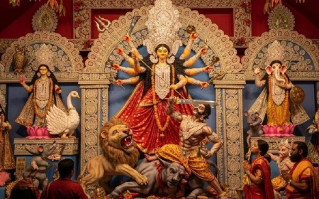 মা দুর্গার আগমন ঘোড়ায়, গমন নৌকায়, শাস্ত্রমতে কী ইঙ্গিত দিচ্ছে ২০২৬ সালের দুর্গাপুজো?