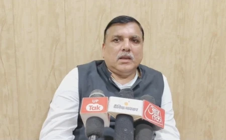 यूपी: यूसीसी पर संजय सिंह का भाजपा पर हमला, बोले- ‘हर कुछ समय में नया झगड़ा खड़ा करते हैं’