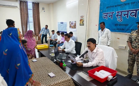 जिला स्‍तरीय जनसुनवाई में आए 160 आवेदन, संबंधित अधिकारियों को निराकरण के दिये निर्देश
