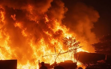 जोधपुर में केमिकल फैक्टरी में भीषण आग, धमाके में 14 दमकलकर्मी घायल; आठ की हालत गंभीर