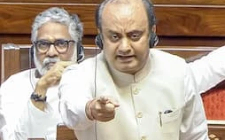 कांग्रेस और राहुल गांधी पर भाजपा का हमला, हामिद अंसारी के बयान को लेकर सुधांशु त्रिवेदी ने साधा निशाना